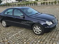 Usado Mercedes C320 Elegance 218 CV (160 kW) 2002 Azul Berlina