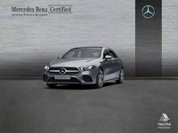 Usado Mercedes A180 AMG line 116 CV (85 kW) 2021 Gris montaña