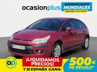 Usado Citroën C4 90 CV (66 kW) 2008 Rojo Utilitario