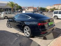 Usado Audi A5 Sportback S-Line 190 CV (139 kW) 2018 Negro Utilitario