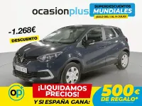 Usado Renault Captur Life 90 CV (66 kW) 2019 Azul SUV