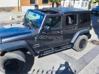 Usado Jeep Wrangler Unlimited 284 CV (208 kW) 2018 Negro SUV
