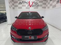 Usado Skoda Fabia Monte Carlo 110 CV (80 kW) 2022 Rojo Berlina
