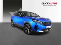 Usado Peugeot 3008 GT 131 CV (96 kW) 2021 Azul SUV