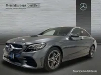 Usado Mercedes C220 AMG line 196 CV (144 kW) 2020 Gris Berlina