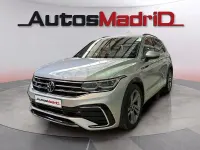 Usado VW Tiguan R-line 150 CV (110 kW) 2021 Gris / plata SUV