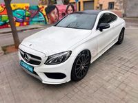 Usado Mercedes C220 170 CV (125 kW) 2017 Blanco Coupe