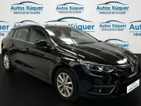 Usado Renault Mégane GrandTour Business 116 CV (85 kW) 2020 Negro Familiar