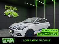Usado Hyundai i20 75 CV (55 kW) 2019 Blanco Berlina