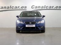 Usado Seat Leon Style 110 CV (80 kW) 2018 Azul Utilitario