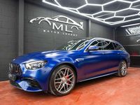 Usado Mercedes E63 AMG AMG 612 CV (450 kW) 2020 Azul Familiar