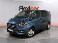 Usado Ford Transit Custom 131 CV (96 kW) 2020 Azul Monovolumen