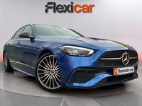 Usado Mercedes C200 163 CV (119 kW) 2022 Azul Berlina