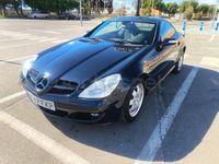 Usado Mercedes SLK200 163 CV (119 kW) 2007 Azul Descapotable