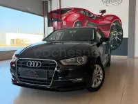 Usado Audi A3 Attraction 110 CV (80 kW) 2016 Negro Berlina