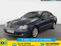 Usado Mercedes CLK200 170 CV (125 kW) 2005 Azul Coupe