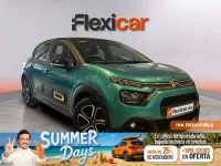 Usado Citroën C3 Feel 83 CV (61 kW) 2022 Azul Utilitario