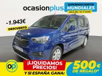 Usado Opel Combo Selective 130 CV (95 kW) 2018 Azul Monovolumen