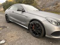 Usado Mercedes E350 258 CV (189 kW) 2015 Gris / plata Coupe