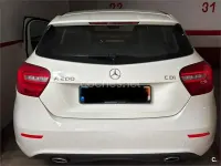 Käytetty Mercedes A200 Urban 136 HP (100 kW) 2017 Valkoinen Sedan