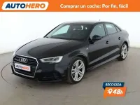 Usado Audi A3 S-Line 150 CV (110 kW) 2019 Negro Berlina