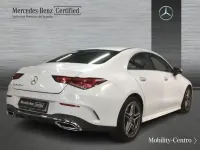 Usado Mercedes CLA200 AMG line 150 CV (110 kW) 2021 Blanco Berlina