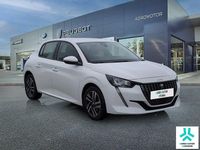 Usado Peugeot 208 Allure 100 CV (73 kW) 2020 Blanco Utilitario