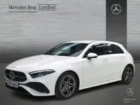 Usado Mercedes A200 AMG line 150 CV (110 kW) 2024 Blanco polar Berlina