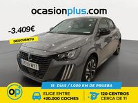 Usado Peugeot 208 Allure 100 CV (73 kW) 2025 Gris Utilitario