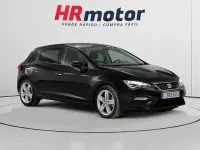 Usado Seat Leon FR 150 CV (110 kW) 2019 Negro Berlina