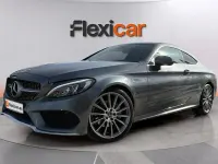 Usado Mercedes C220 170 CV (125 kW) 2018 Gris Coupe
