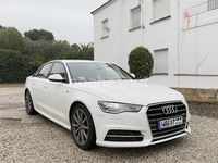 Usado Audi A6 S-Line 252 CV (185 kW) 2018 Blanco Berlina