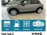 Usado Mini One D 95 CV (69 kW) 2015 Gris Utilitario