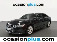 Usado Audi A6 218 CV (160 kW) 2015 Negro Berlina