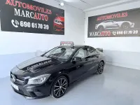 Usado Mercedes CLA200 AMG line 136 CV (100 kW) 2016 Negro Coupe