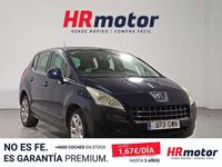 Usado Peugeot 3008 121 CV (88 kW) 2010 Azul Familiar