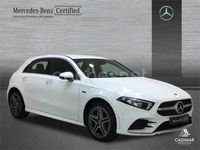 Usado Mercedes A250 AMG line 218 CV (160 kW) 2020 Blanco Berlina