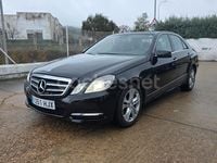 Usado Mercedes E220 Avantgarde Edition 170 CV (125 kW) 2012 Negro Berlina