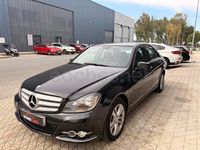 Usado Mercedes C220 Avantgarde 170 CV (125 kW) 2013 Negro Berlina