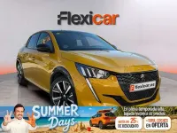 Usado Peugeot 208 GT-line 131 CV (96 kW) 2020 Amarillo Utilitario