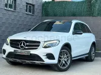 Usado Mercedes GLC220 AMG line 170 CV (125 kW) 2016 Blanco SUV