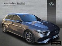 Usado Mercedes A180 AMG line 116 CV (85 kW) 2023 Gris Berlina