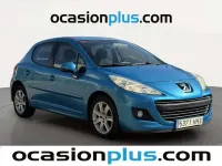 Usado Peugeot 207 Access 75 CV (55 kW) 2011 Azul Utilitario