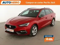 Usado Seat Leon FR 204 CV (150 kW) 2023 Rojo Familiar