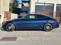 Usado Mercedes C300 AMG 245 CV (180 kW) 2018 Azul Coupe