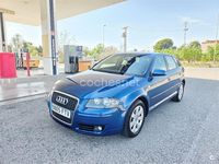 Usado Audi A3 Ambition 140 CV (102 kW) 2007 Azul Utilitario
