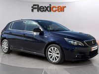 Usado Peugeot 308 Style 131 CV (96 kW) 2020 Azul Utilitario