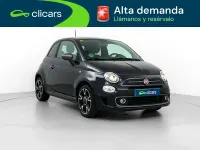 Usado Fiat 500 S 69 CV (50 kW) 2018 Negro Utilitario