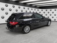 Usado Mercedes C200 Elegance 136 CV (100 kW) 2014 Negro Familiar