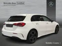 Usado Mercedes A180 AMG line 116 CV (85 kW) 2021 Blanco polar  pintura unicolor Berlina